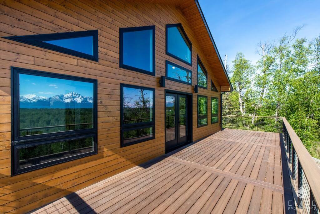 Luxury Living At The Eagles Perch Palmer Ak Villa Exteriör bild